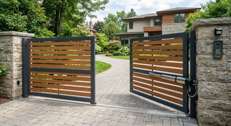 Car Gate Installation in Cary, NC
