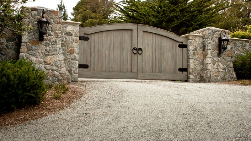 Finished Driveway Gate