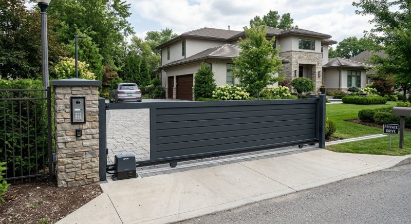 Driveway Gate Installation in Rockville, MD
