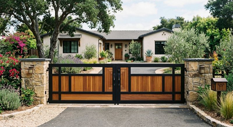 Driveway Gate Installation in Annapolis, MD