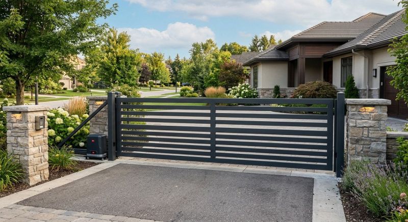 Driveway Gate Installation in Toms River, NJ
