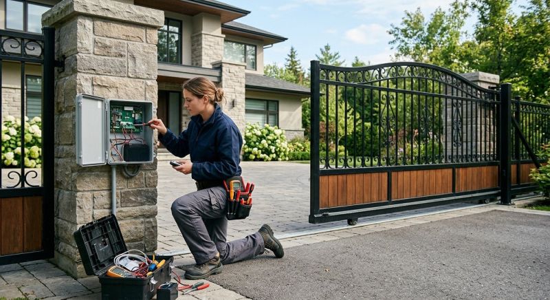 Electronic Gate Installation in Mcdonough, GA