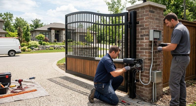 Gate Entry System Installation in Naperville, IL