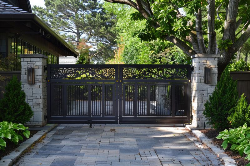 Open and close the gate effortlessly with automation